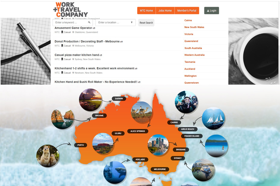 澳洲/紐西蘭工作旅遊計劃