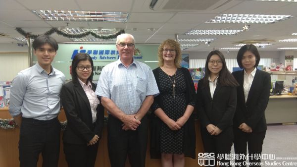 Gerry Fennessy, Managing Director - Education Opportunities New Zealand Ltd & Cathy Shearer, Director of International Students - Roncalli College (New Zealand)