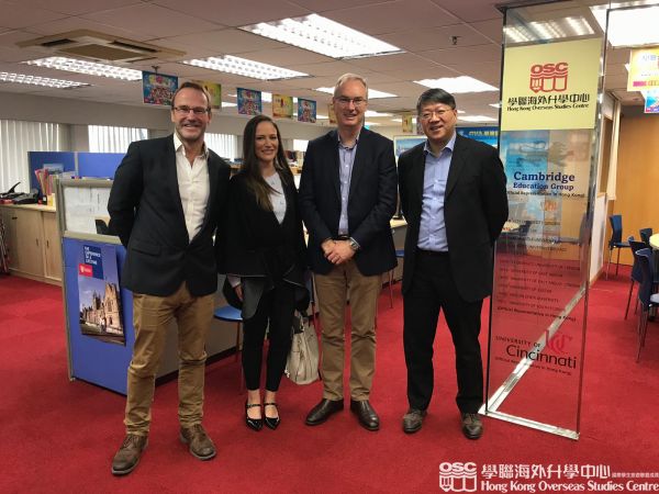 Mike Howell - Director of Advancements and Community Relations , Kristen Wiadrowski - Admissions Manager & Dr Peter Miller - Principal - The Geelong College (Australia)