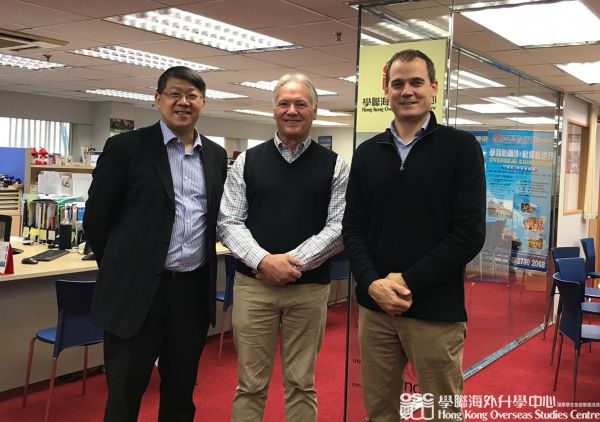 Peter B. Hauser, Headmaster & Ben Foley, Director of Enrolments and Marketing- Toowoomba Grammar School (Australia)